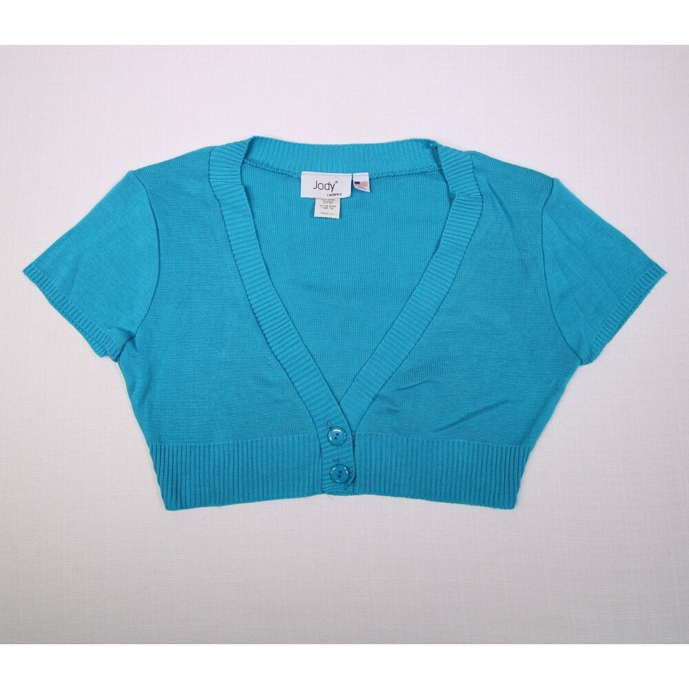 Vintage Jody California Cropped Cardigan Sweater S